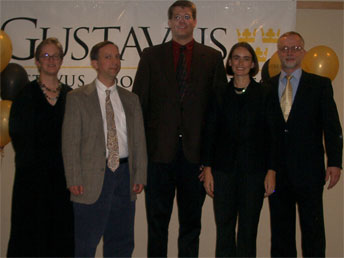 Milo Martin and Rebecca Konrad with Barbara Kaiser, Max Hailperin, and Karl Knight
