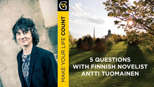 5 Questions with Finnish Novelist Antti Tuomainen