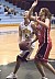 Bri Monahan goes up for two against the Blazers.