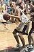 Erin Boese scores two in the paint for Gustavus.