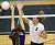 Jami Moseng drives a shot past the St. Thomas front row.