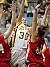 Emily Nelson shoots a jumper in the lane.