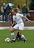 Callie Christensen scored the only goal for Gustavus