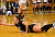 Emily Klein dives to keep the ball in play. (Courtesy Greg Smith)