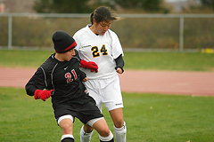 Senior Amy Kunkel also connected for her first goal of the season versus Hamline.