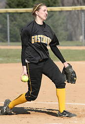 Joyce DeWitz posted two shutout wins for Gustavus 